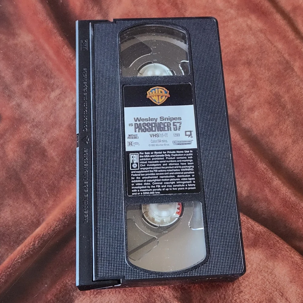 Passenger 57 Wesley Snipes VHS, 1992